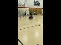 Human golfing