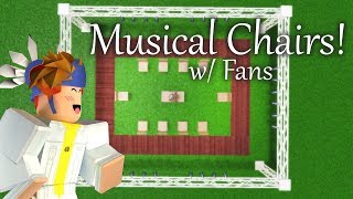Roblox Bloxburg Musical Chairs W Fans