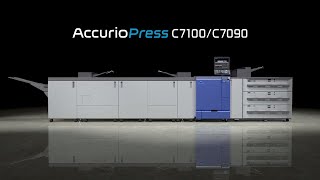 Konica Minolta AccurioPress C7100 - sistem color de producție