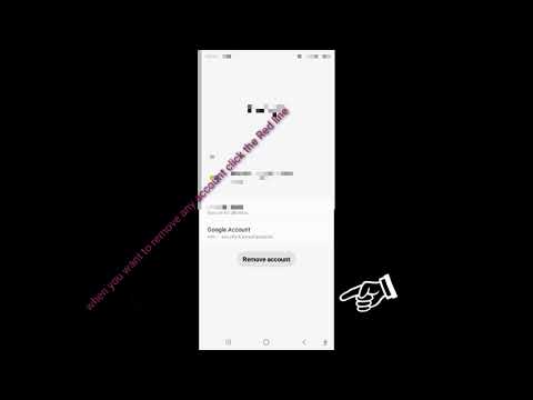 how to remove account in won phone description in video how to remove account in won phone description in video
