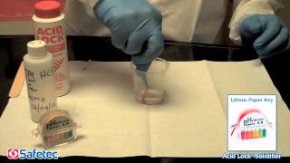 Safetec Acid Lock Chemical Solidifier Video