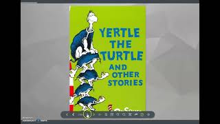 Yertle The Turtle By Dr Seuss Childrens Book Read Aloud For Kids Story