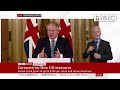Coronavirus: Boris Johnson 'We must act like any wartime gove...