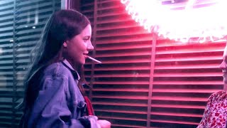 Adrianna Chlebicka Smoking Cigarette