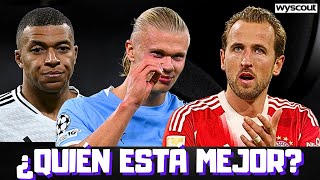 Haaland, Kane, Mbappé. Comparativa Temporada Actual
