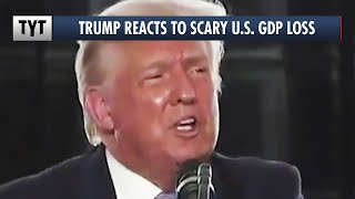 Trump's Nonsense Reaction To The LARGEST GDP Drop In American History