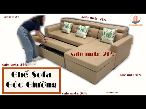 Sale Upto 20% - Ghế Sofa Góc Giường VilaHome