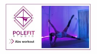 Pole Trick | Plank abs with the pole