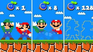 Mario But Every Seed Makes Mario And Luigi Invisible