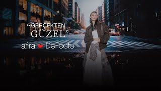 Afra Saraçoğlu X Defacto Ile Hayallerin Ötesinde Bir Sonbahara Hazır Ol 