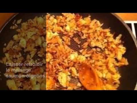 Quiche au saumon