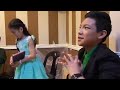 Darren, JK, Darlene and Lyca at the backstage