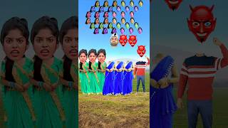 Cute Bhabhi Vs Blue Boudi Correct Head Matching With Tu Radha Meri Main Shyam Tera Songs