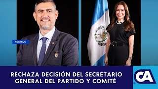 Bancada De Viva Apelará Expulsión De Evelyn Morataya Y Gustavo Cruz
