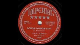 Watch Fats Domino Boogie Woogie Baby video