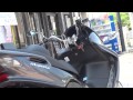女性ライダー 可愛いMajesty125 コマジェ ヤマハ