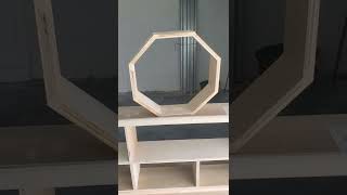 Octagon Floating Shelf