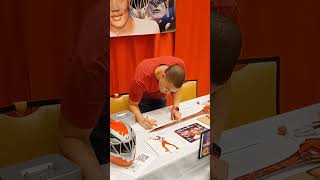 Russell Curry Aka Zayto Signs Power Sword Red Rangers Only Rangerstop Atl 2024