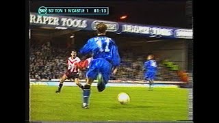 Southampton v Newcastle United - 1993/94 season - Premiership (24/10)