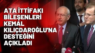 Kemal Kılıçdaroğlu Adalet Partisi Genel Başkanı Vedat Öz ile görüştü