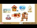 PET ANIMALS AND THEIR HOUSES SONG - For Grade 2