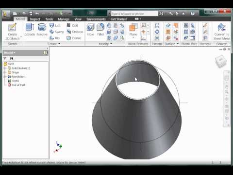 Как сделать развертку в inventor