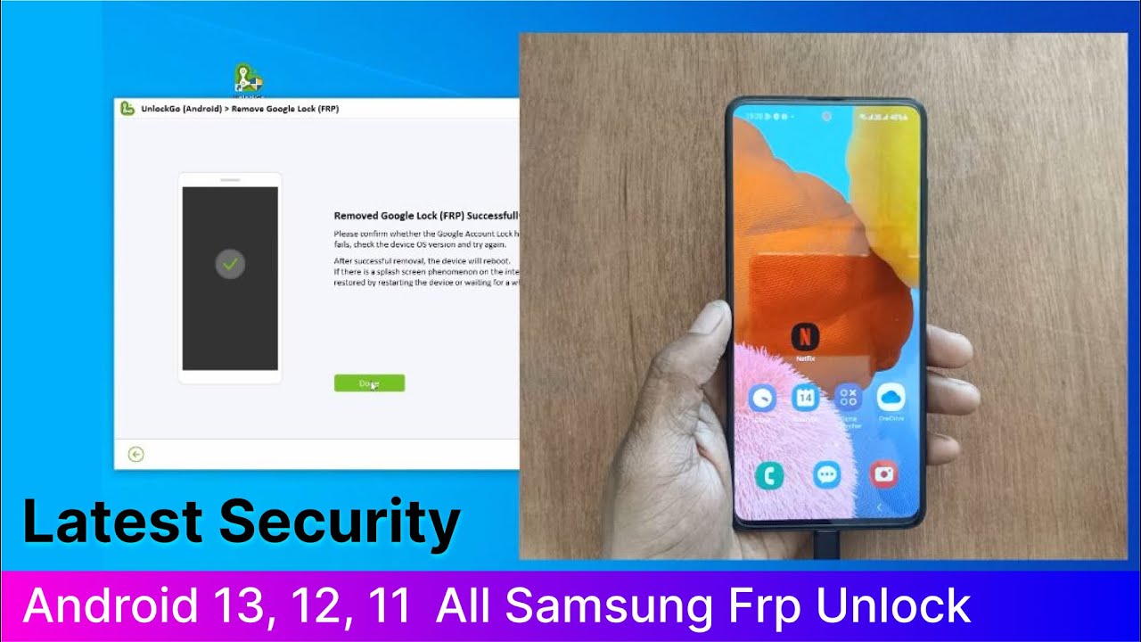 Unlock Samsung Frp 1 Click Android 13 Latest Security Unlock Samsung Frp 1 Click Android 13 Latest Security