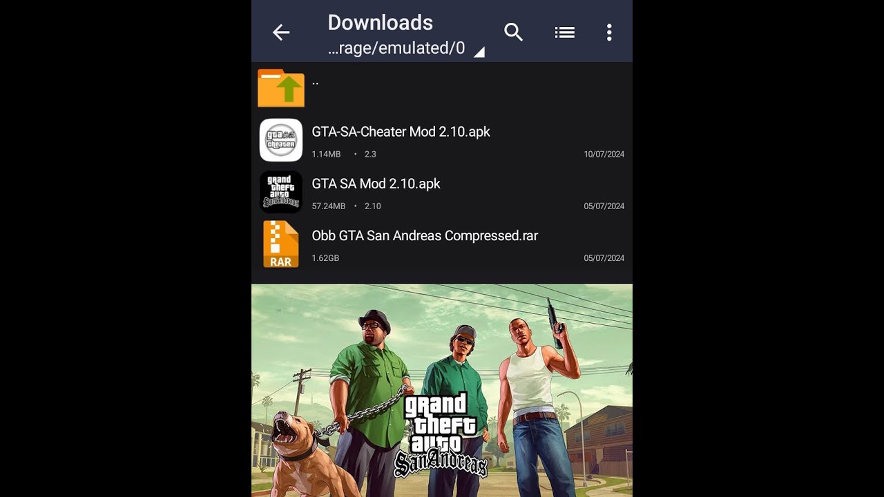 How to Download & Install GTA San Andreas APK + OBB on How to Download & Install GTA San Andreas APK + OBB on