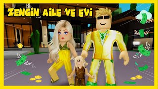 ÇOK ZENGİN AİLE VE EVİNE GİTTİM  💸 😱 ROBLOX BROOKHAVEN HİKAYE | KÜBRA NİSA HAN K