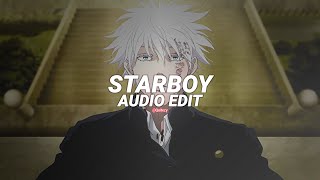 Starboy - The Weeknd [Edit Audio Like @Xenozedit]