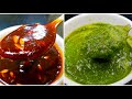 खट्टी मीठी लाल और तीखी हरी चटनी |Spicy Hari Chutney | Khatti Meethi Red Chutney Recipe