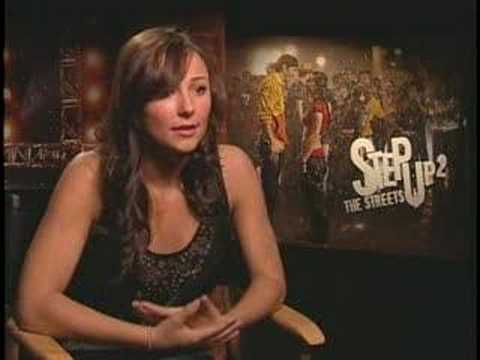 BRIANA EVIGAN, ANDIE, TALKS ABOUT "STEP UP 2 THE STREETS" BRIANA EVIGAN, ANDIE, TALKS ABOUT "STEP UP 2 THE STREETS"