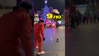 Rating Strangers At Football Christmas Version ! 😂⚽️