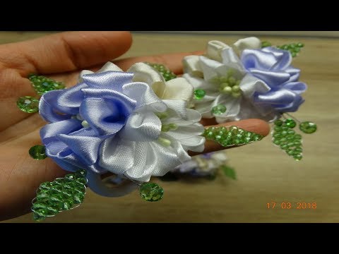 Как сделать канзаши на проволоке Как сделать канзаши на проволоке