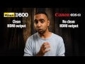 Video Canon 6D v Nikon D600
