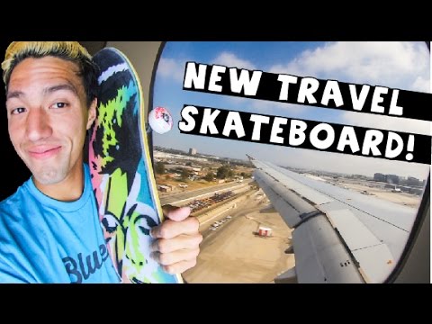 NEW TRAVEL SKATEBOARD SETUP!