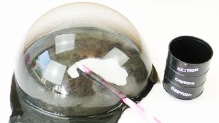 Schleim lebt! schleimige Blasen machen | Experiment - Glibber Bubbles
