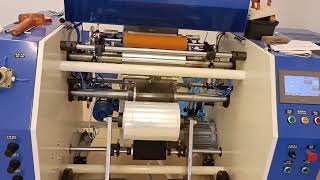 Pe Pvc Gıda Streç Film Tam Otomatik 5 Mil Sarma Makinesi