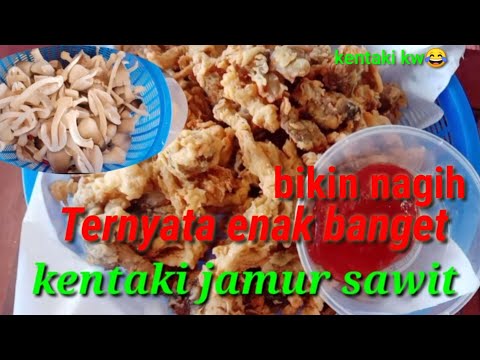 jamur sawit goreng krispi garing renyah wajib coba resep ini