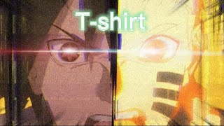 T-Shirt - Naruto And Sasuke