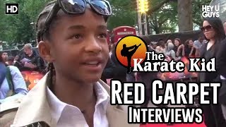 The Karate Kid UK Premiere Red Carpet Footage & Interviews