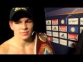 GERMAN TEENAGE KO KING VINCENT FIEGENBUTZ - 'ID FIGHT CALLUM SMITH IN A HEARTBEAT'