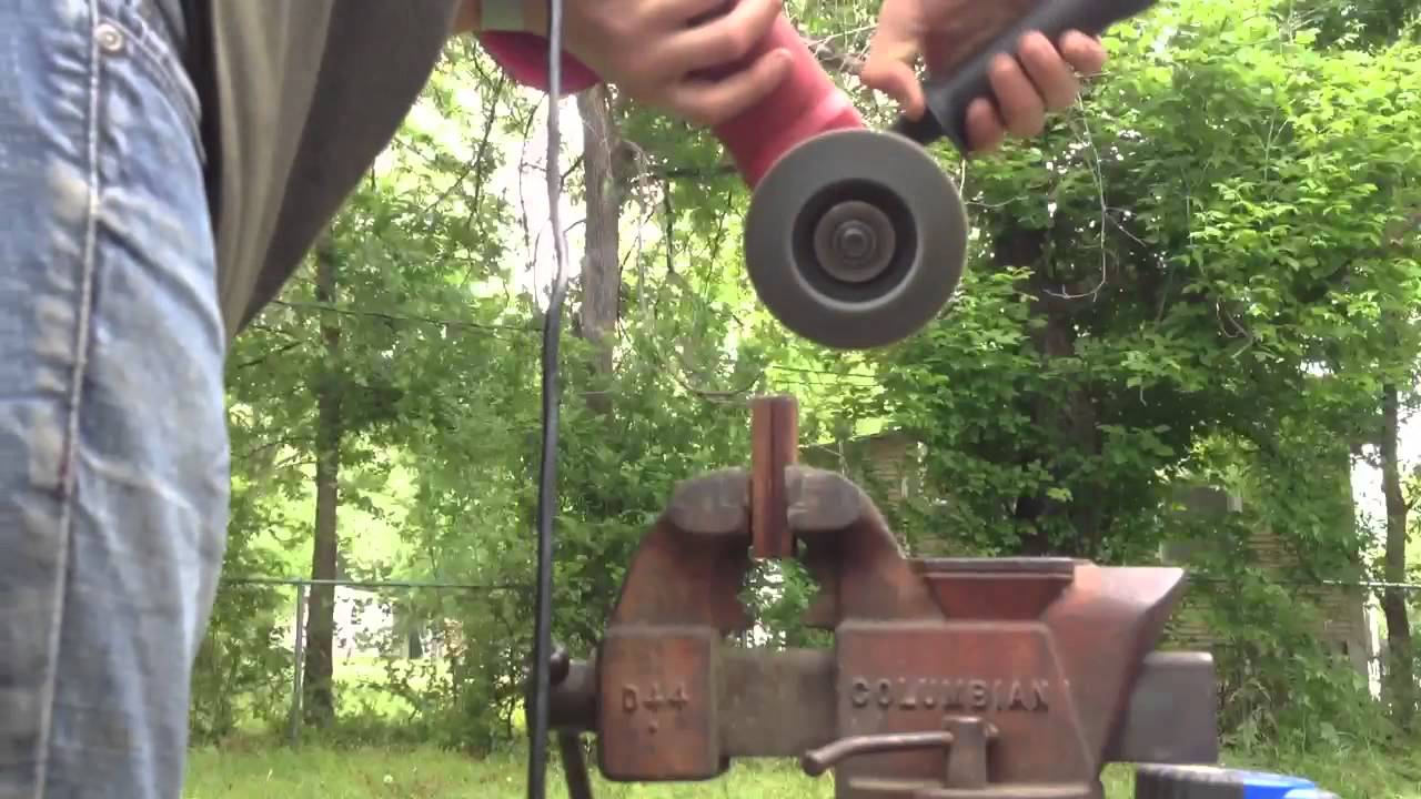 Angle grinder accident YouTube