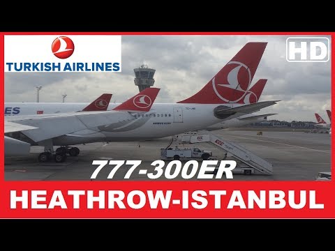 London Heathrow - Istanbul Ataturk | Tripreport | Turkish Airlines | Boeing 777-300ER | Economy