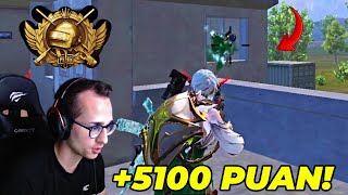 5100 Puan Oldum Rank Pubg Mobile