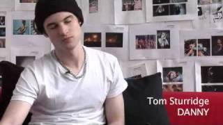 Tom Sturridge interview on the set of Junkhearts