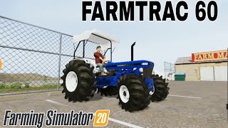 FS 20 FARMTRAC 60 MOD | DOWNLOAD LINK | fs20 farmtrac tractor mod