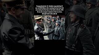 Ww2 Historic Footage Colorized Youngest Iron Cross 2Nd Cl Recipient