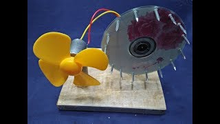 Free Energy Generator With Magnet Using Fan New Technology Generator Science Project