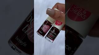 Benefit Cosmetics Benetint Liquid Lip Blush & Cheek Tint Vs Essence What A Tint Lip & Cheek Tint
